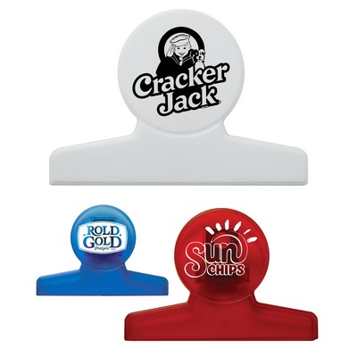 Union Printed - Round Shaped Bag Clip - One Color